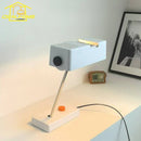 Axyaa Retro Industrial LED Table Lamp for Home Decor and Workspace
