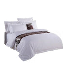 Luxury Hotel Four-Piece Bedding Set by Axyaa in Pure Cotton Linen