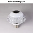 Axyaa Smart RGB Music Light Bulb with Speaker and Remote Control