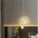 Axyaa Glass Ball Pendant Lamp for Luxury Living Room, Study, LED Chandelier