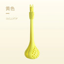 Axyaa Kitchen Utensil Set: Colander Spoon, Food Tongs, Beater, Steak Clip, Soup Filter