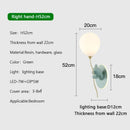 Axyaa Glass Balloon Bear Wall Lamps for Children's Room Lighting