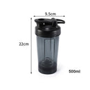 Axyaa Protein Shaker Bottle for Gym & Sports - 500ml BPA-Free Water Cup