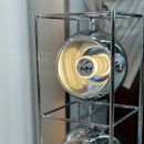 Axyaa Modern Chrome LED Floor Lamp for Elegant Home Decor