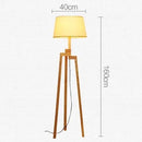 Axyaa Wooden Art Decor Floor Lamp for Living Room Bedroom Kitchen Stand Bedside