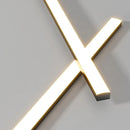 Axyaa Modern LED Chandelier - Dimmable Lighting for Living Room & Dining Room