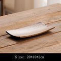 Axyaa Black Walnut Dried Fruit Tray Nuts Dessert Tea Set Storage Tray