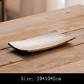 Axyaa Black Walnut Dried Fruit Tray Nuts Tea Set Storage Tray