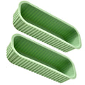 Axyaa Non-Stick Silicone Mini Loaf Pan Set - 2 Pack