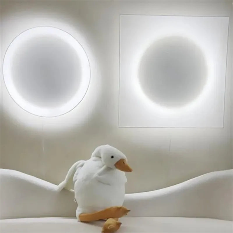 Axyaa Moonlight LED Wall Lamp - Dimmable Art Deco Lighting for Home and Hospitality