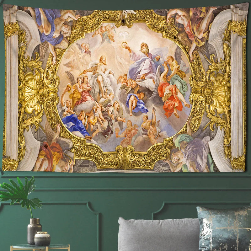 Axyaa Classic Tapestry Mural for Church or Home Décor