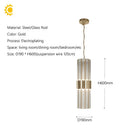 Axyaa Luxury Glass Pendant Light Chandelier for Home/Commercial Decor