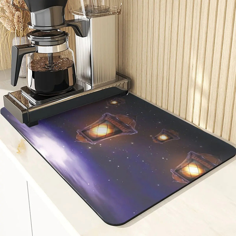 Axyaa Silicone Placemat Dish Table Mats Architecture Printing