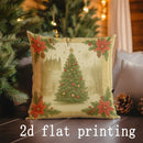 Axyaa Christmas Prints Pillow Covers for Home Decor - Sofa, Bedroom, Car