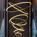 Axyaa Modern Pendant Chandelier LED Ceiling Light for Indoor Dining Room