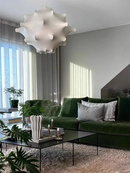 Wabi Sabi Silk Pendant Lights by Axyaa: Modern Japanese Style Chandelier