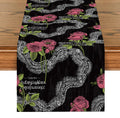 Rose Table Runner by Axyaa - Elegant European Style for Dining, Wedding, Party Decor