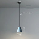Axyaa Cement LED Pendant Lamp Modern Hanging Light Fixtures in 4 Colors