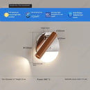 Axyaa LED Bedroom Wall Lamp with Switch for Modern Minimalist Lighting
