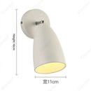 Axyaa LED Rotating Wall Lamp for Living Room Bedroom Reading Lighting