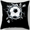 Axyaa Football Square Pillowcase - Home & Car Decor Cushion Cover (45cm*45cm)