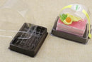 Axya Transparent Mousse Box with Handle for Candy Cake Dessert Packing