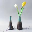 Axyaa Ceramic Small Flower Vase - Japanese-Style Tabletop Ornament & Home Decoration