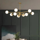 Axyaa Copper Molecular Magic Bean Pendant Lamp - Designer Postmodern Living Room Light
