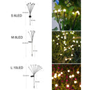 Axyaa Solar Firefly Garden Lights: Wind-Driven LED Outdoor Decor for Ramadan Fest.