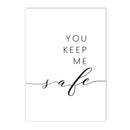 Nordic Love Life Quote Canvas Painting Wall Art for Living Room by Axyaa