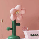Axyaa Silica Gel Flower Floor Lamp Cartoon Nightlight for Home Decor