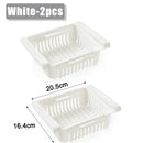 Axyaa Fridge Drawer Organizer for Food Fruit Egg Storage Shelf