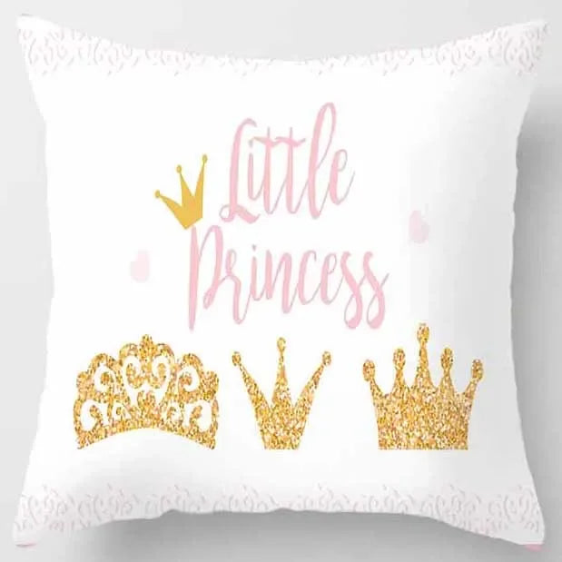 Axyaa Yellow Pink Pattern Square Pillowcase Home Decoration Cushion Cover