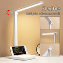 Axyaa LED Touch Desk Lamp with USB Charging and Dimmable Light for Reading