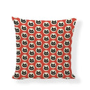 Axyaa Cartoon Cat Linen Cushion Cover - Home Decor Essential for Sofa, Living Room, or Bed