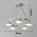 Axyaa Crystal Chandelier Pendant Light for Living Room and Bedroom