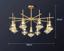 Axyaa Modern LED Chandeliers for Dining Room Pendant Lights Hanging Lamps