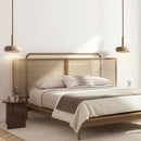 Axyaa Travertine Stone Pendant Chandelier Light for Bedroom, Dining, Kitchen