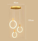 Axyaa Modern LED Pendant Chandeliers for Indoor Lighting