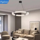 Axyaa Glass LED Chandelier Home Lighting - Nordic Minimalist Designer for Living Room Dining Bedroom