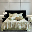 Axyaa Floral Pastoral Tencel Summer Quilt Set - 50 Cool Quilts
