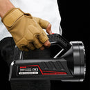 Axya Ultra-bright Rechargeable LED Searchlight Waterproof Flashlight for Long Range Lighting