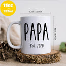 Axyaa Newbie Dad Ceramic Office Mug - Father's Day Gift for Husband