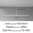 Axyaa Modern Pendant Chandeliers for Dining Table, Creative Indoor Decor Lighting