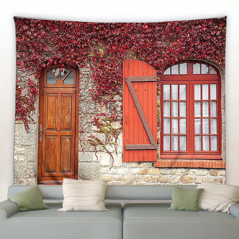 Axyaa 3D Flower Wall Tapestry Garden Poster for Living Room Bedroom Decor