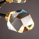 Axyaa Luxury Crystal Chandelier for Living Room and Bedroom, Indoor Ceiling Light