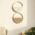 Axyaa Macrame Wall Hanging: Boho Chic Bohemian Home Decor for Bedroom, Living Room