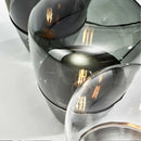 Axyaa Designer Glass Desk Lamp for Bedroom and Living Room Décor