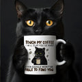 Axyaa Funny Cat Mug Office Simple Ceramic Tea Cup Friends Gift