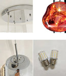 Axyaa Stair Chandelier Pendant Light Ceiling Lamp LED Chandeliers for Living Room